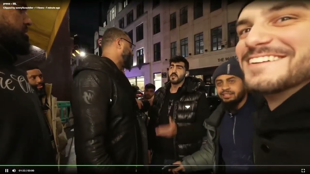 Compilation of the stalker on SNEAKO UK stream