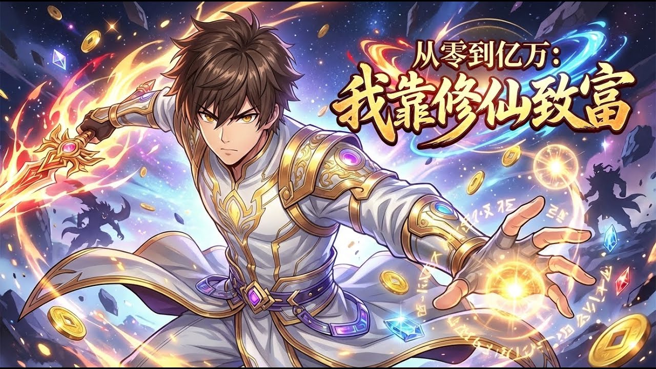 【Eng Sub】【已完结】《從零到億萬：我靠修仙致富》 因為一次意外回到人生中最落魄的年紀。在重回首富的路上，郝穹擁有了修仙的能力，實現財務自由！#系統 #熱血 #逆襲