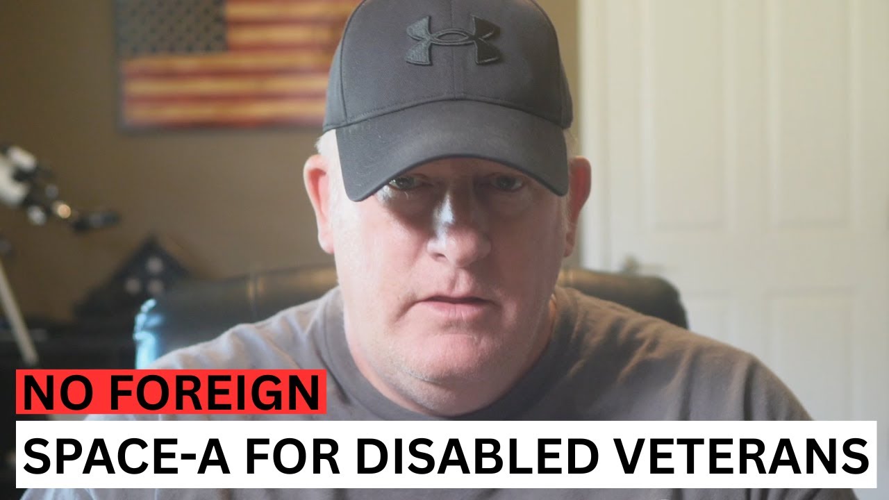 No Foreign Space-A Travel for Disabled Veterans
