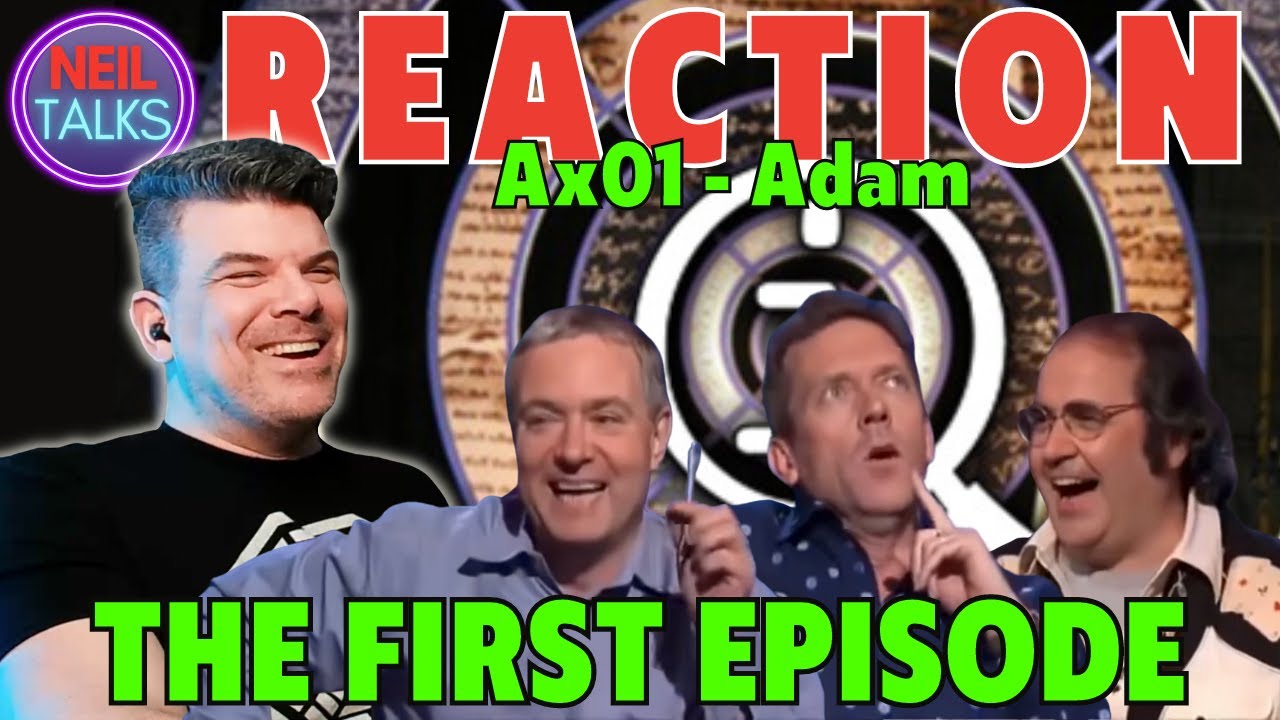 1st Episode Ever!  CLASSIC QI REACTION Ax01 - Adam (Hugh Laurie, Danny Baker & John Sessions)