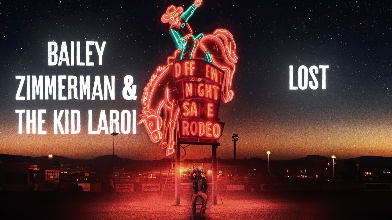 Bailey Zimmerman - Lost (Feat. The Kid LAROI) [Lyric Video]