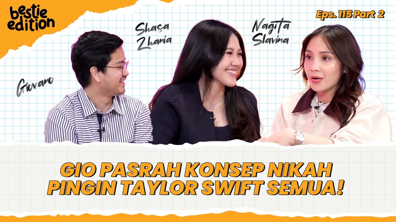 SASHA & GIO KONSULTASI KE NAGITA TENTANG PERNIKAHAN DAN ANAK!