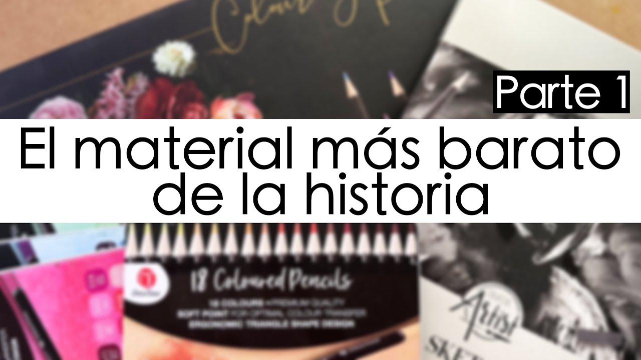 Probando MATERIAL LOW COST de Action para Bellas Artes (Parte 1) Laura Inguz