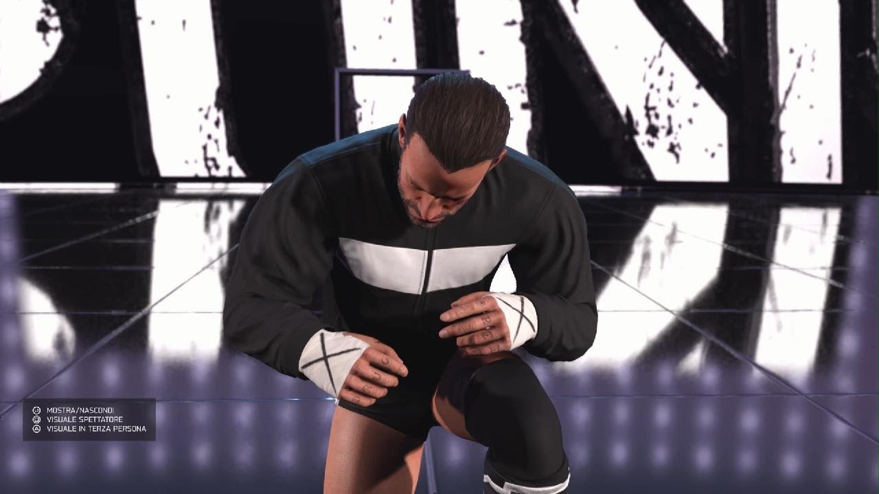 WWE 2K26 What if match CM punk vs Kurt angle wrestlemania 35