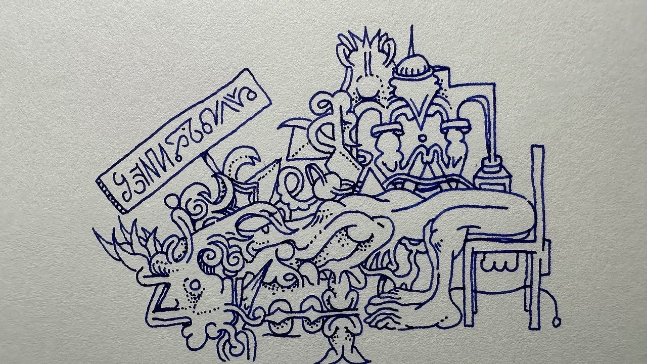 Three drawings. Some Thoughts