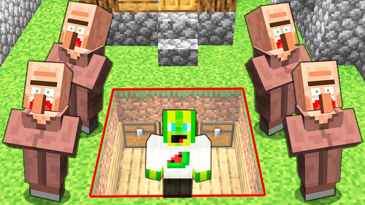 Я СХОВАВСЯ ВІД СЕЛЯН У МАЙНКРАФТІ