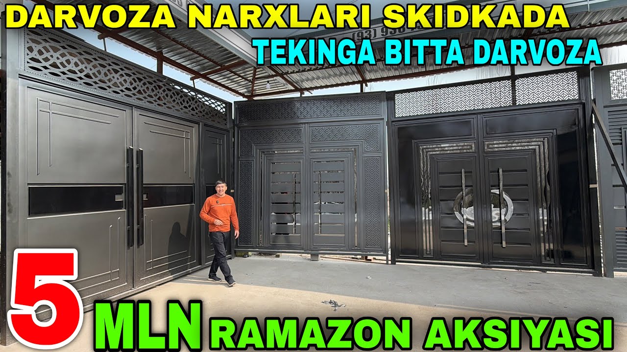 NAMANGAN TEMIR DARVOZA NARXLARI KATTA SKIDKADA ULGURIB QOLING