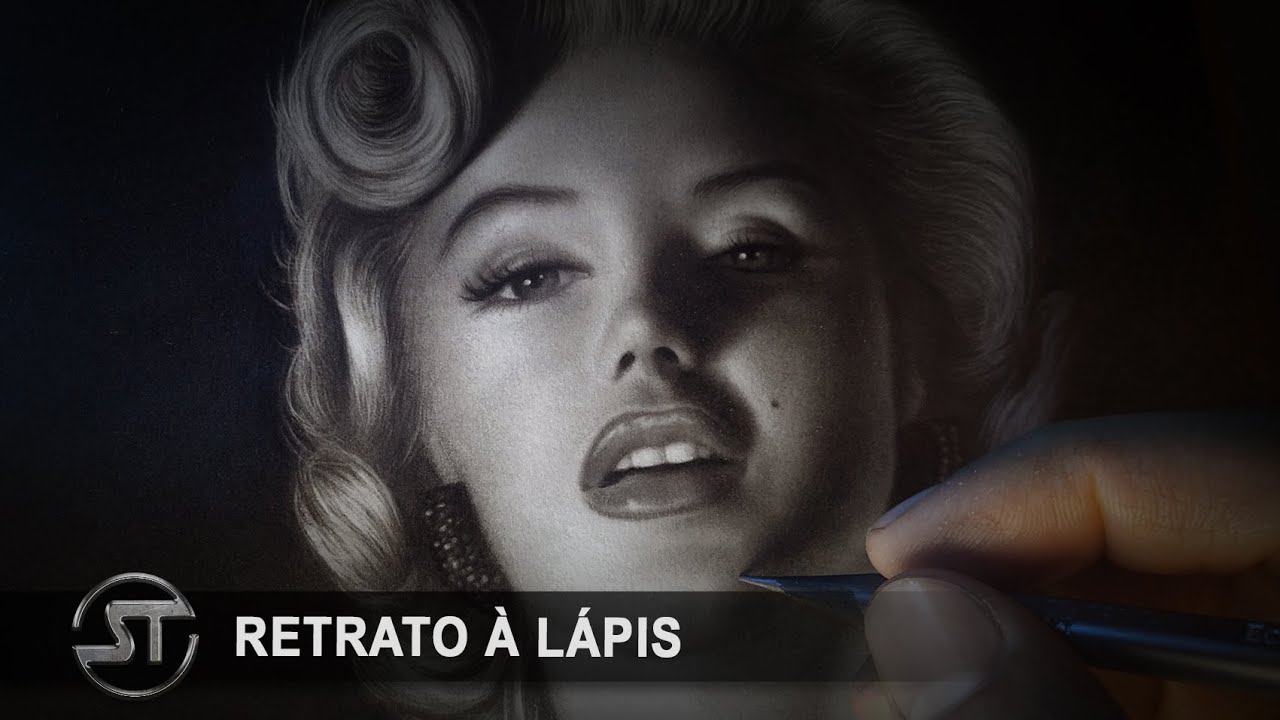 Desenhando um Retrato Vintage - Drawing a Vintage Portrait