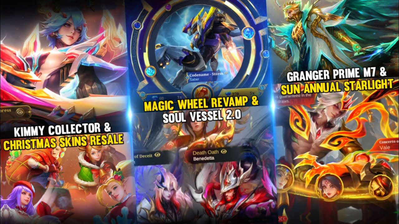 ALL SKINS & EVENT IN DECEMBER - SNEEK PEEK JANUARY | NEW BIG UPDATE MLBB