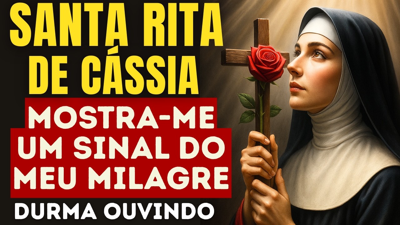 SANTA RITA O SINAL QUE VOCÊ PEDIU ESTÁ NESTA ORAÇÃO REZE AGORA NESSA NOITE