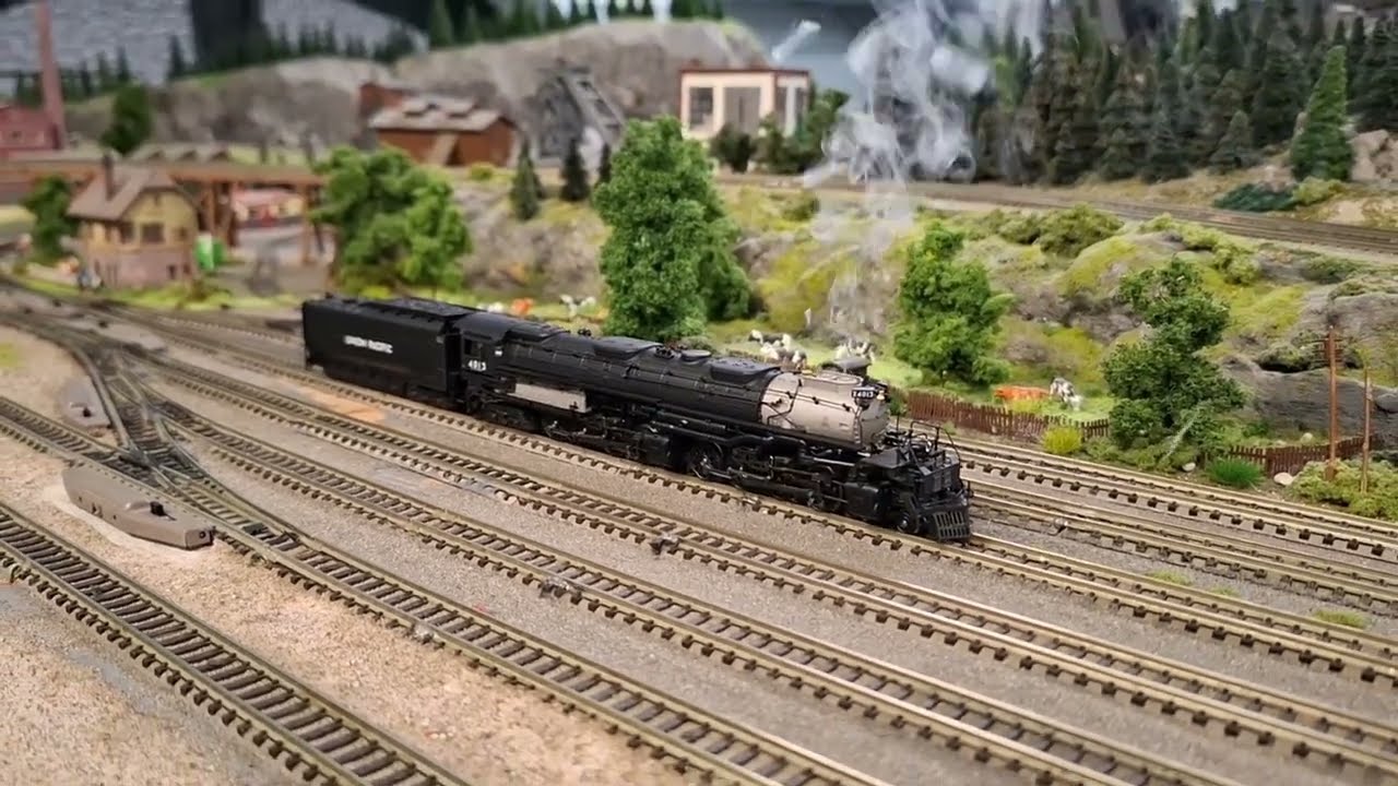 Trenes escala N, la BIG BOY de Minitrix DCC sound.