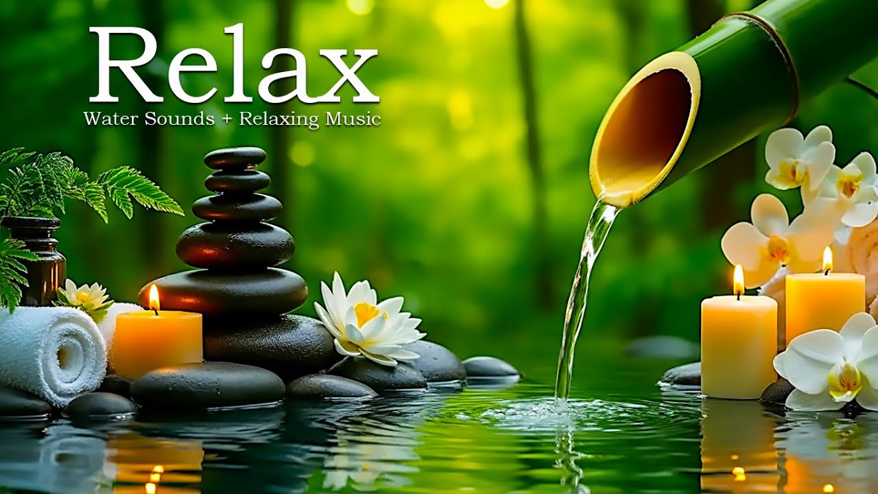 Peaceful Sleep Music with Water Sounds 🌿 Insomnia Relief and Healing Rest