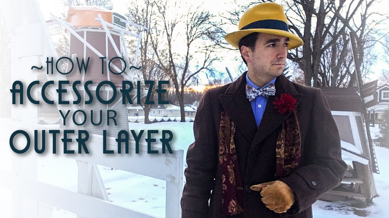 my1928 - How to accessorize your outer layer - 5 ways