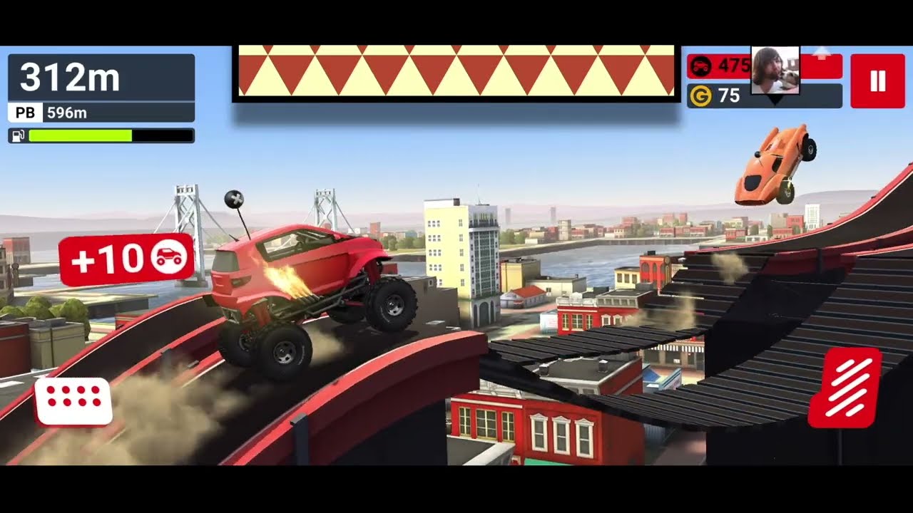 MMX Hill Dash — Big Trucks, Big Hills (Mobile Gameplay)