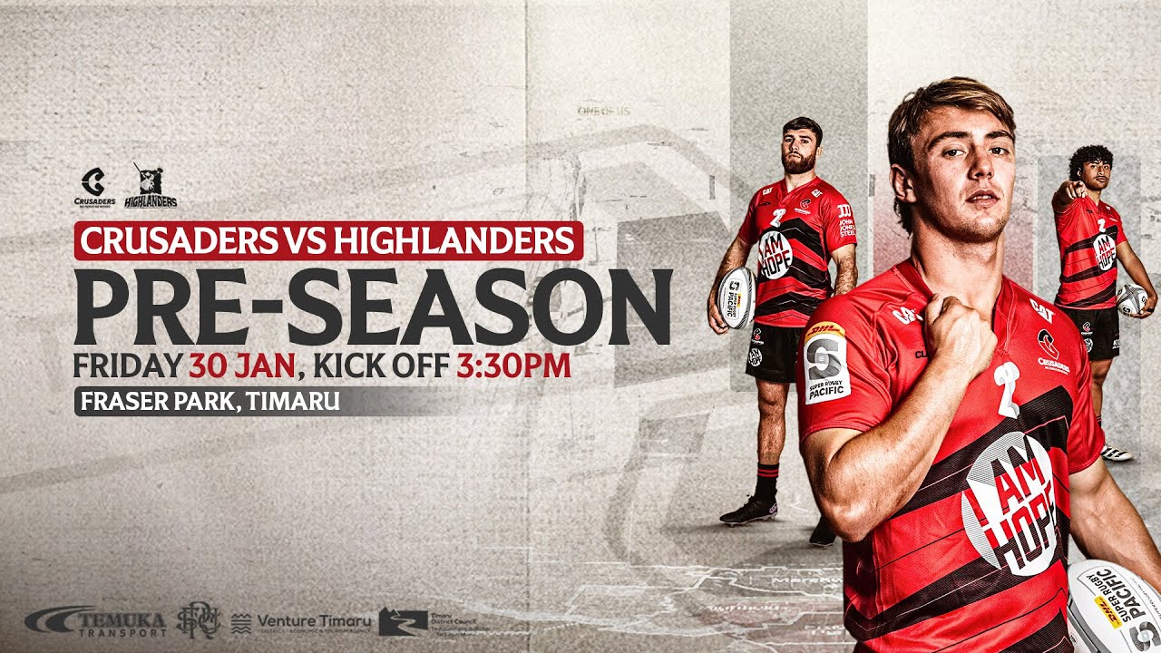 Crusaders v Highlanders Pre-season 2026