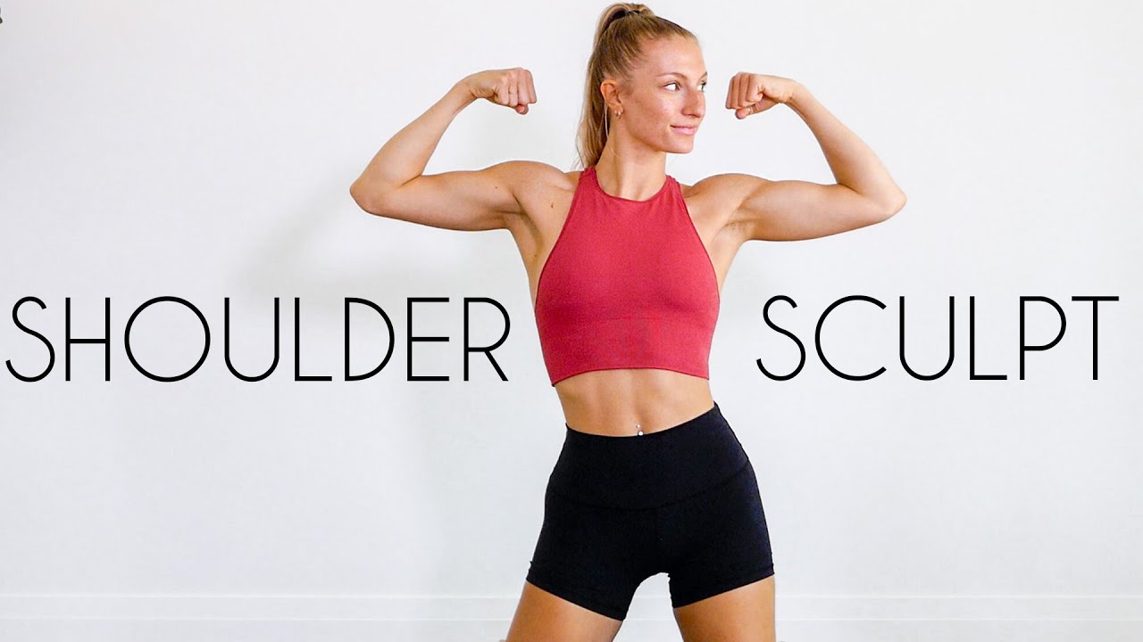 At Home SHOULDER SCULPT Workout (Tone, Build, & Define)