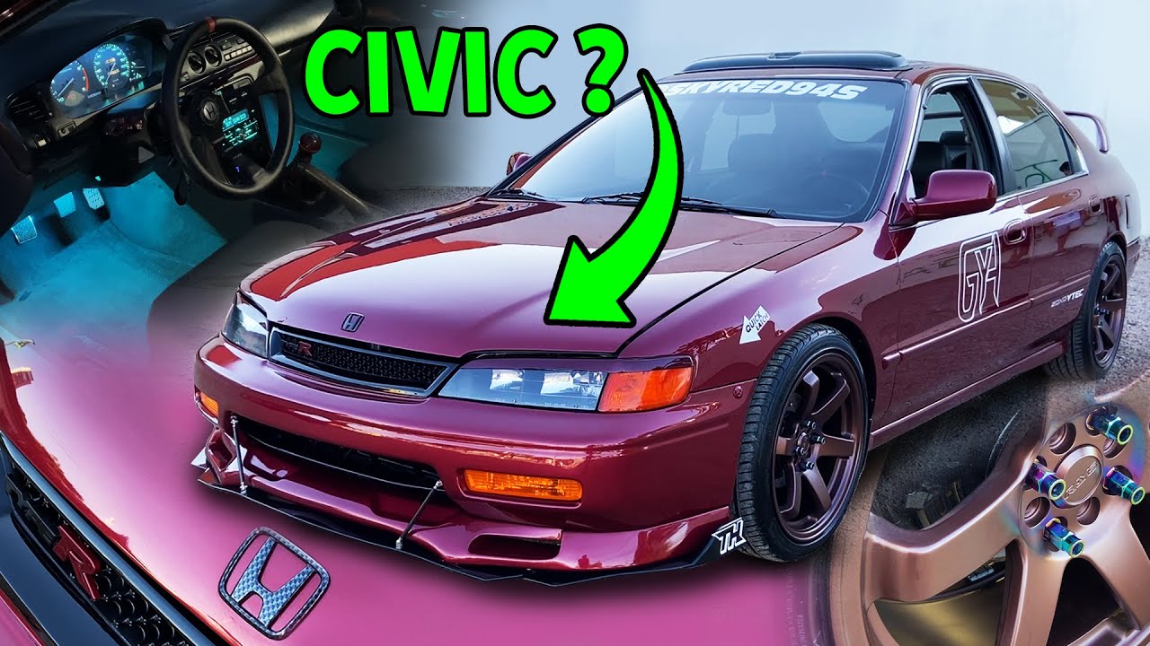HONDA ACCORD MAIS LINDO QUE VOCÊ VAI VER HOJE! JDM EXCLUSIVO E CHEIO DE DETALHES - SKYRED94S