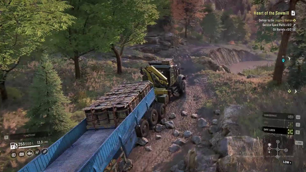 Snowrunner Проходження №513-1-Зurdania.Western asia- Українською