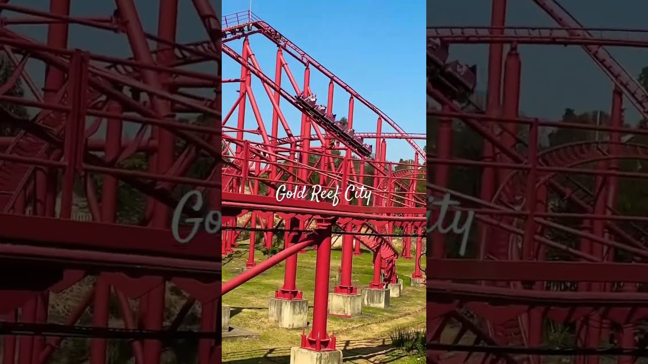 Some of my favourite rides at Gold Reef City