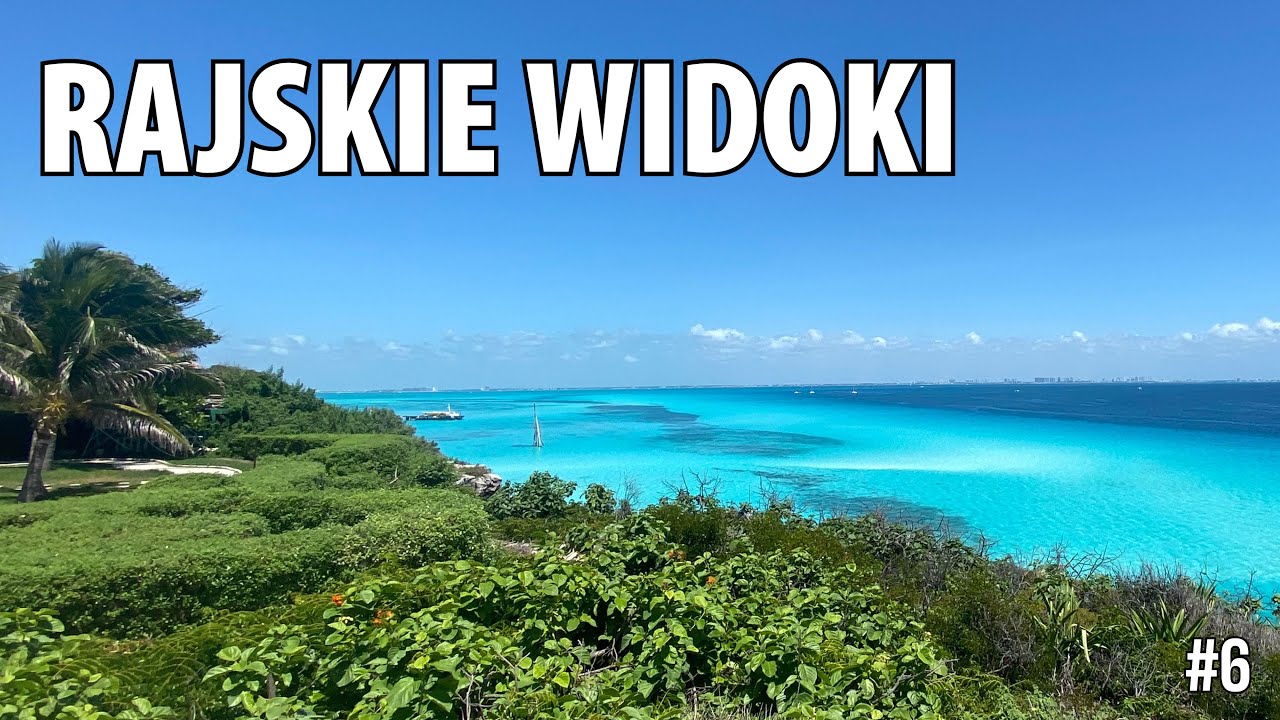 Ten widok zrobił na nas wrażenie! PIĘKNE PLAŻE i OGROMNE IGUANY na Isla Mujeres - Meksyk #6