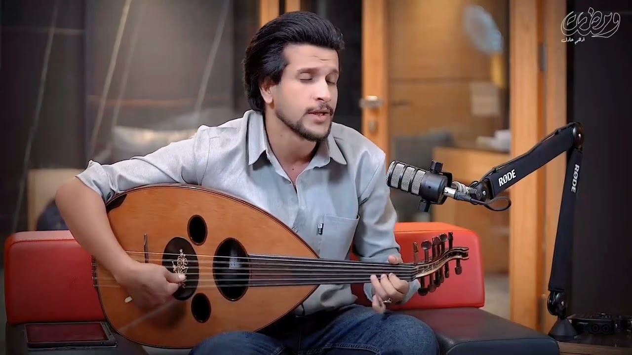 #غريبة_من_بعد_عينج_يايمه ألحان عباس جميل من حلقة(الشاعر كريم العراقي)برنامج ومضات@hussain_alhajjar