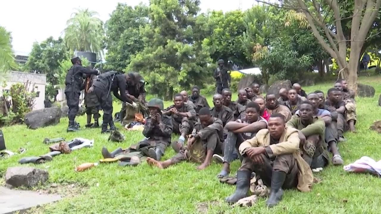 Dozens of Congolese army soldiers seek refuge in Rwandan border town