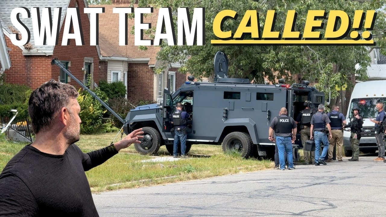 SWAT team SHOWS UP while I was HELPING a CHURCH in need