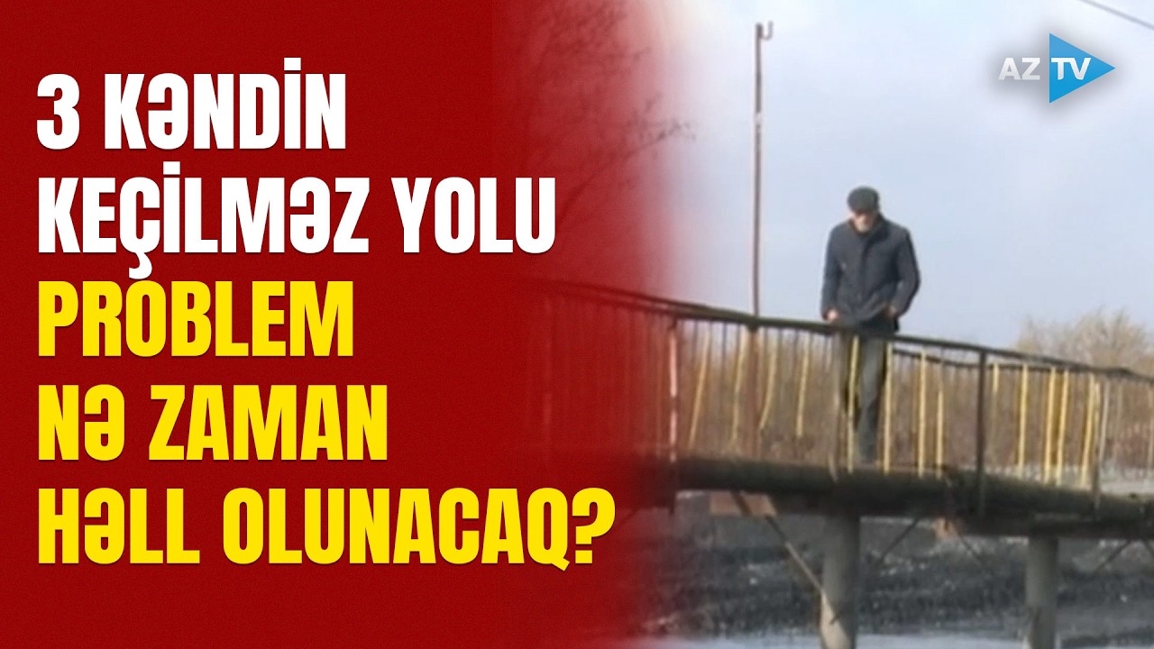 Minlərlə sakin təhlükə ilə ÜZ-ÜZƏ: Zaqatalada 3 kəndi birləşdirən yol niyə təmir olunmur?