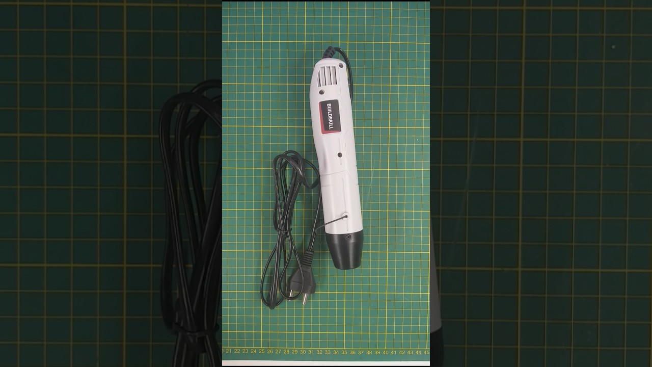 400W powerful Heat gun 🔥 best hot air gun | Buildskill Heat gun #shorts