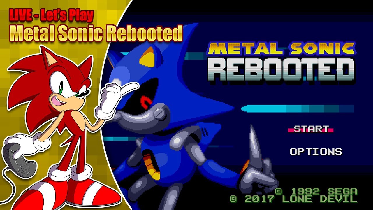 Let's Play Metal Sonic Rebooted plus Quiplash! (Live Stream 24th March '18 8pm GMT)