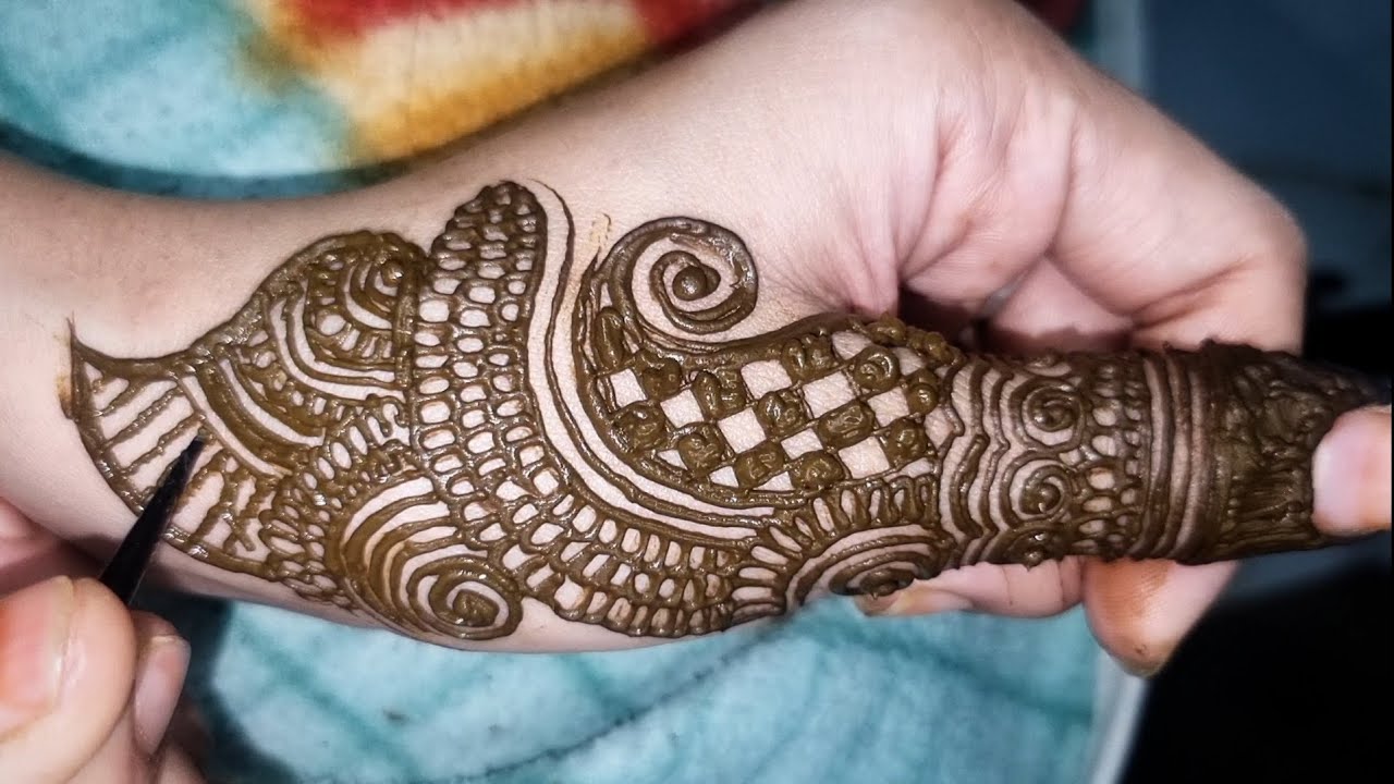 New Simple Mehndi Design 😍 Trending Mehndi Design 😍