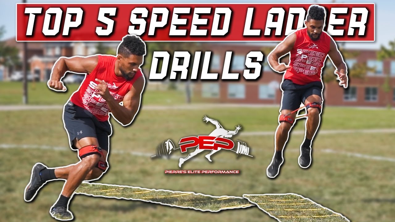 Speed and Agility Ladder Drills | Increase Single Leg Strength Balance and Reaction