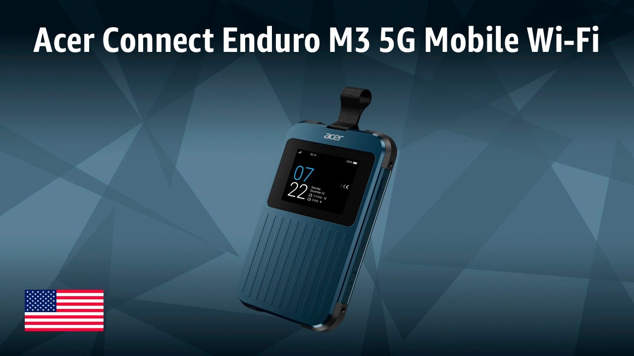 5G router Acer Connect Enduro M3 5G Mobile Wi-Fi | TEST | English
