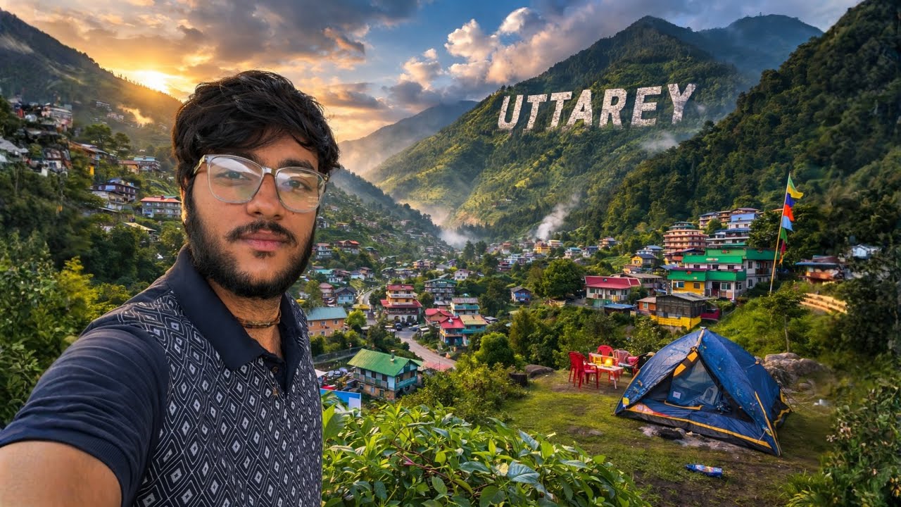 ਏਥੇ ਸਵਰਗ ਵੀ ਮੱਥਾ ਟੇਕਦਾ ਹੈ 😍 | Sikkim ਦਾ Switzerland 🇨🇭 | Camping in Uttarey Village ⛺ | Nishu Hiker