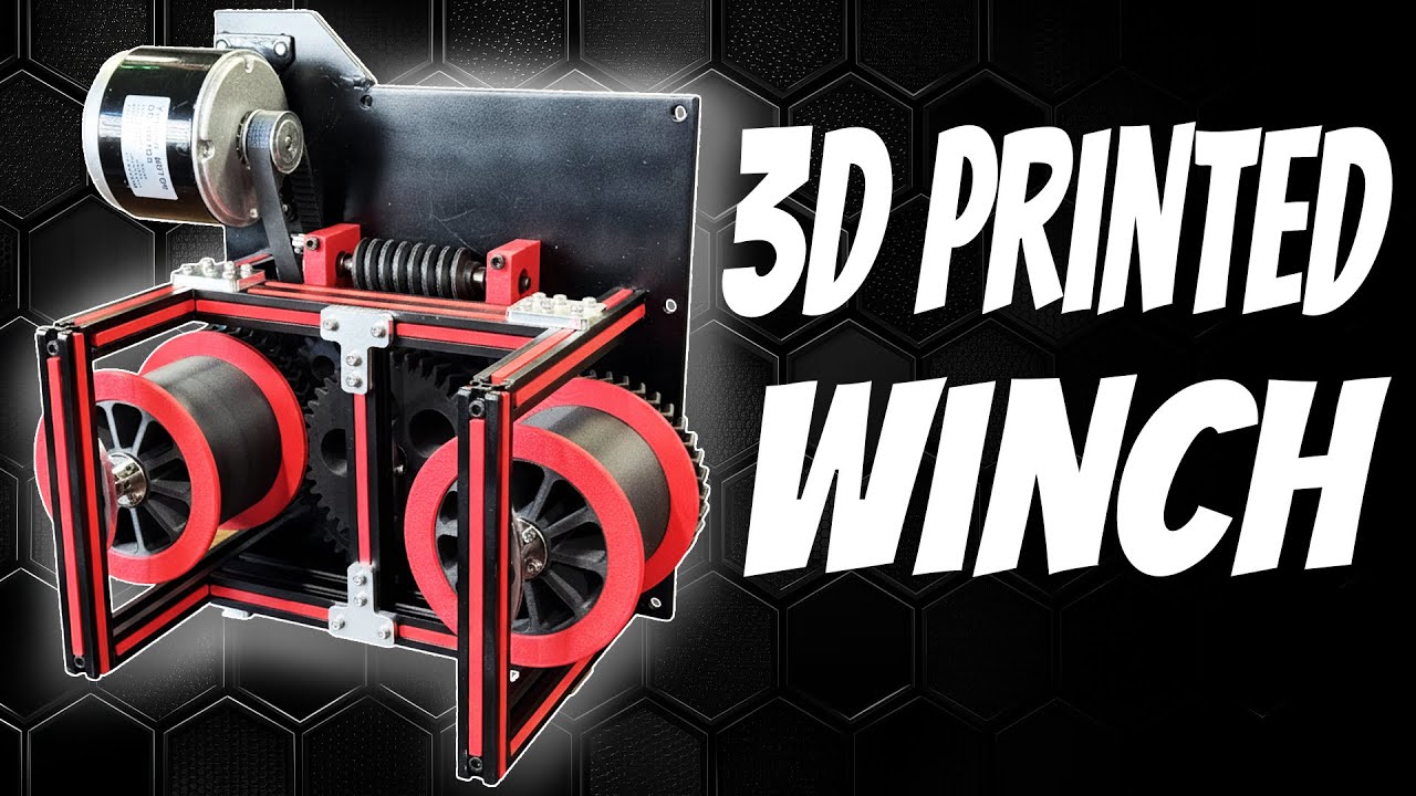 Лебедки, напечатанные на 3D-принтере: действительно ли они работают?