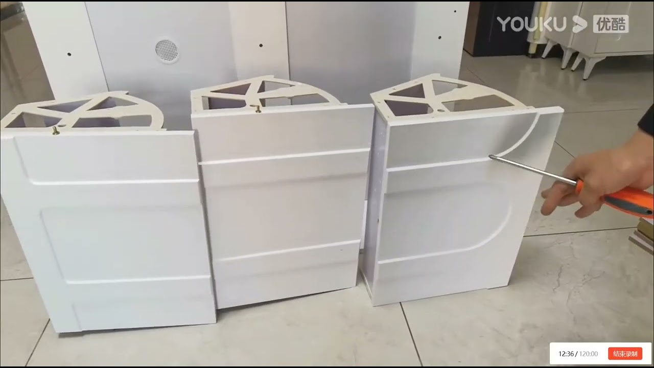 翻转鞋柜安装