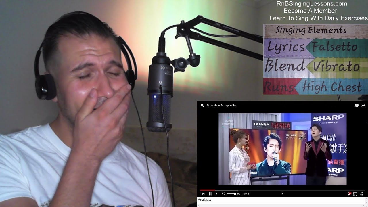 Coach Reaction - Dimash - Acappella