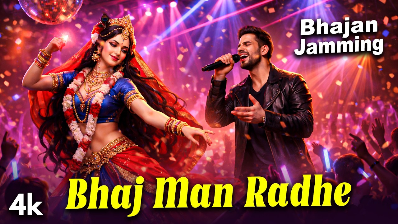 Bhajan Clubbing - Bhaj Man Radhe Radhe | Non-Stop Krishna Bhajans | DJ Shadow India | Bhajan