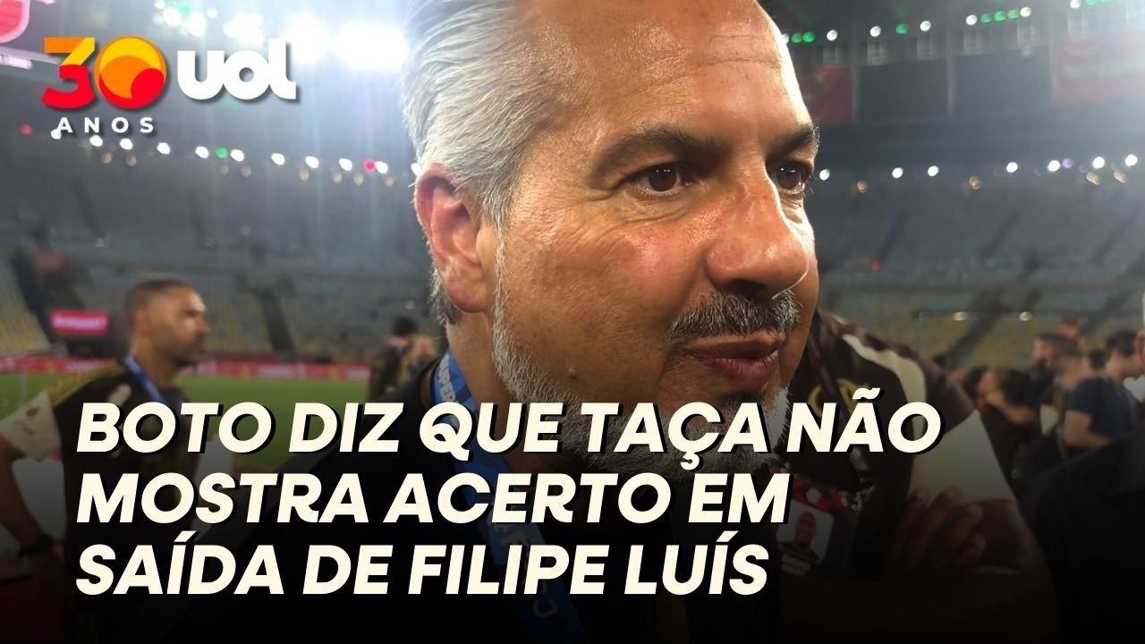 FLAMENGO: BOTO DIZ QUE TÍTULO DO CAMPEONATO CARIOCA NÃO MOSTRA ACERTO EM SAÍDA DE FILIPE LUÍS