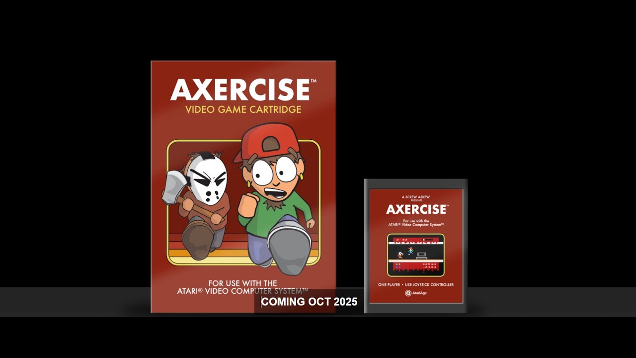 Axercise Horror Game For Atari 2600