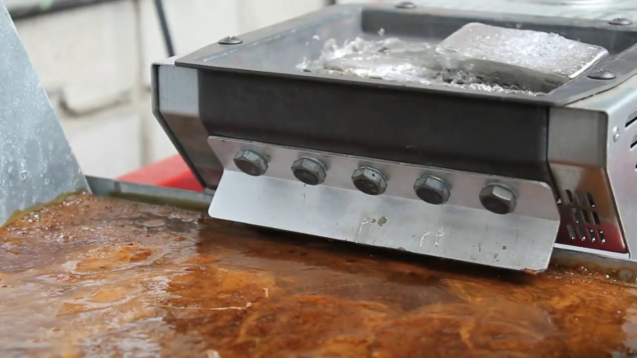 Литьё дроби в патоку, основная дробь №5