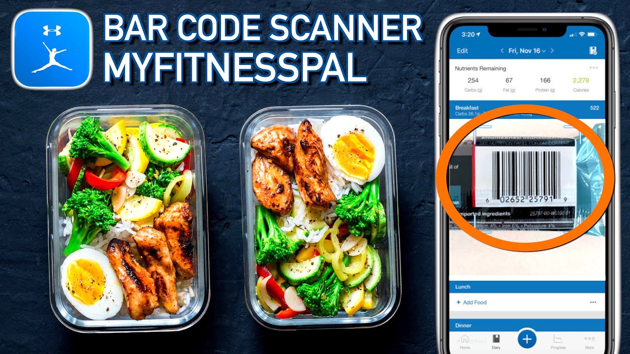 How to Put In Food with Barcode Scanner