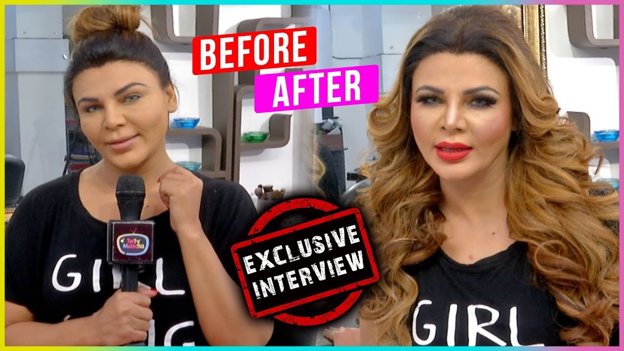 Rakhi Sawant AMAZING Make Up Transformation | EXCLUSIVE