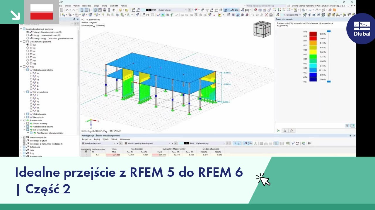 Idealne przejście z RFEM 5 do RFEM 6 | Część 2