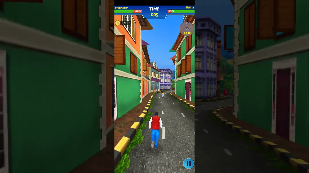Street Choser Game Play Wolkth  Rough Part  - 64 Chase . Catch the Robber in 70 Seconds