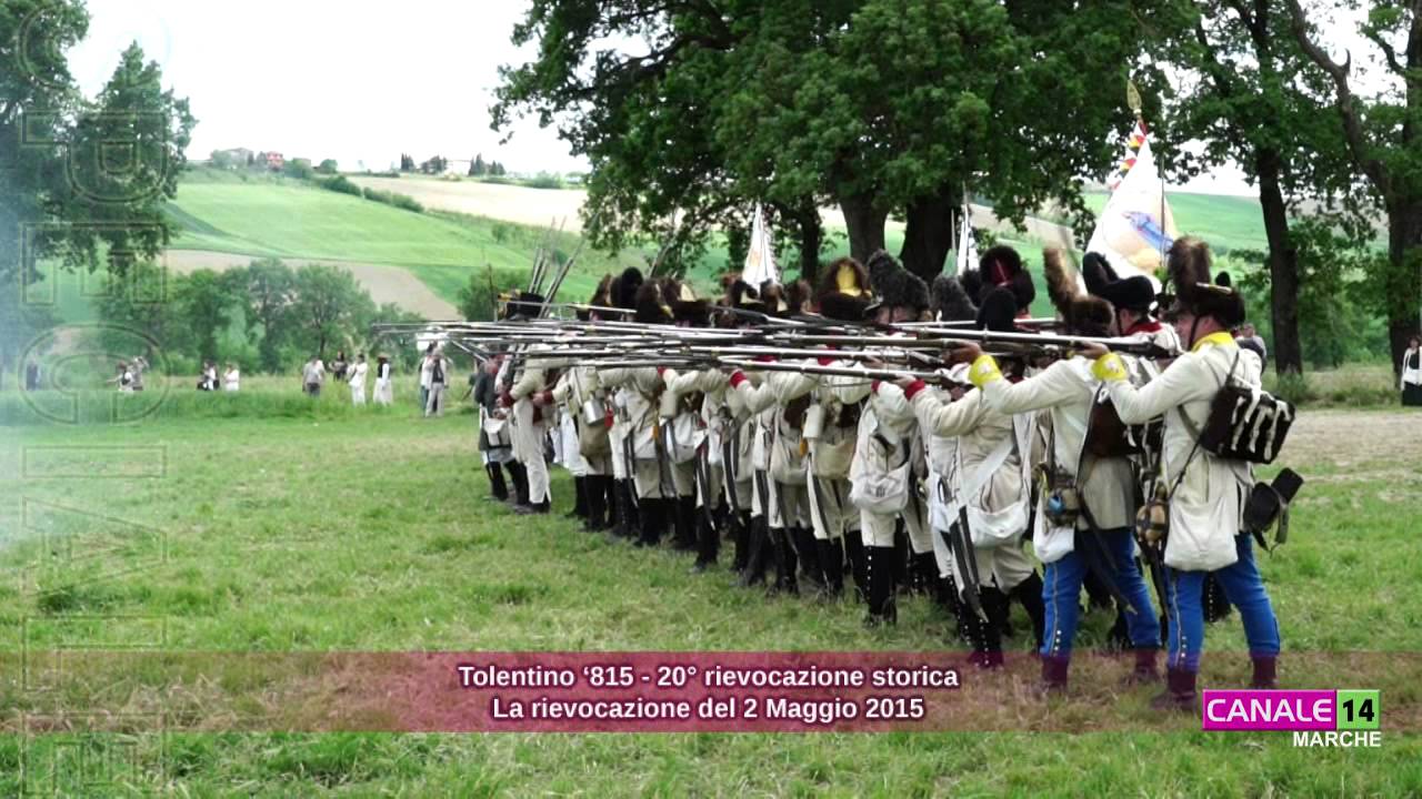 SP Tolentino '815 Rievocazione storica della Battaglia di Tolentino 2 Maggio 2015 HD