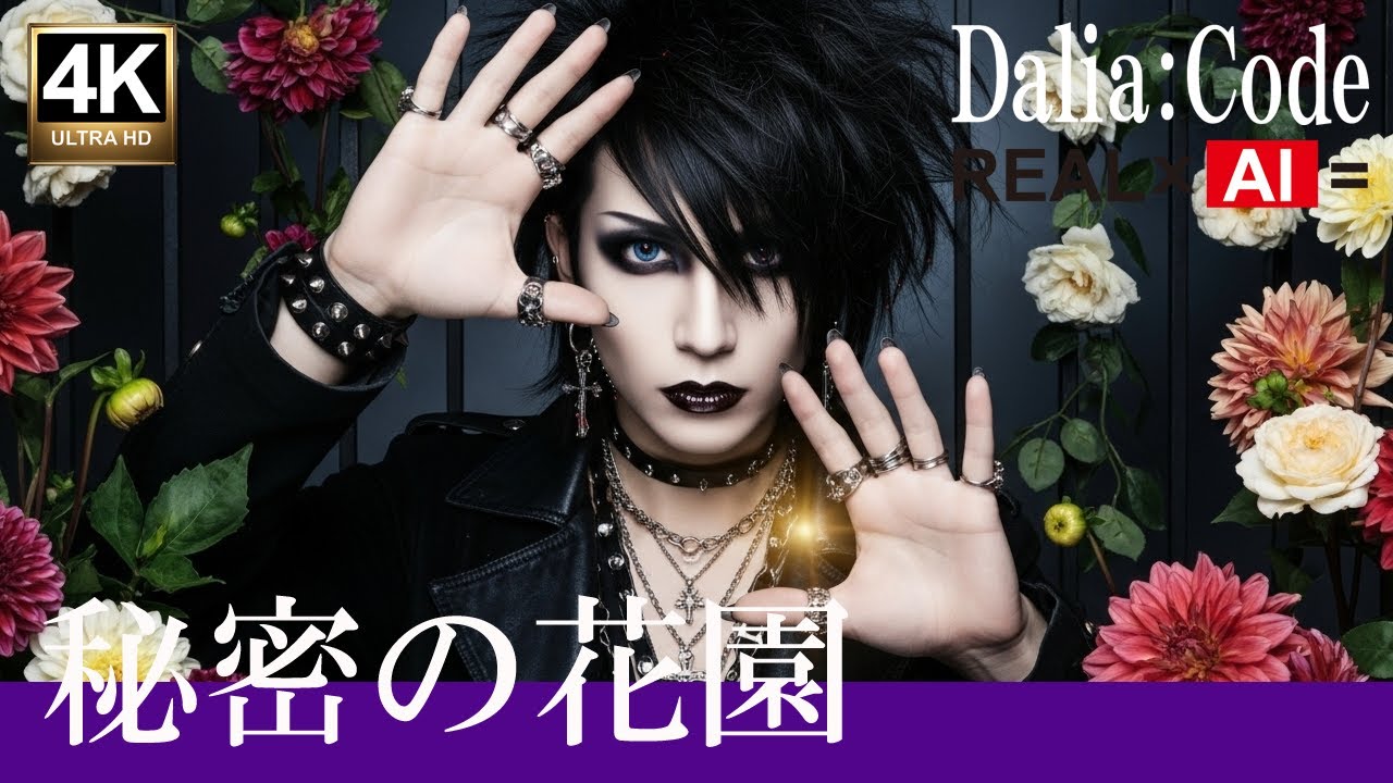 ロココ調映画の世界とビジュアル系の融合[4K] Dalia:Code &ndash; Le Jardin Secret (秘密の花園) [Official Music Video]