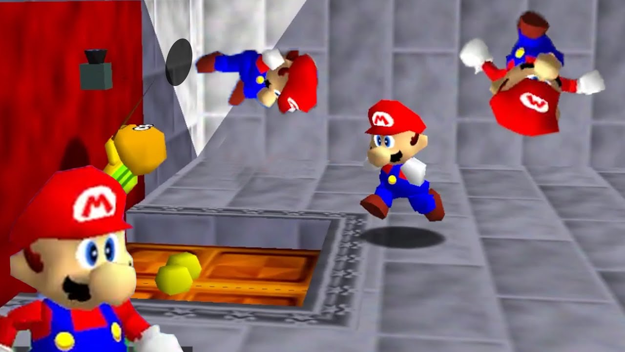 Mario 64, но гравитация ПЕРЕВОРАЧИВАЕТСЯ каждые 30 секунд