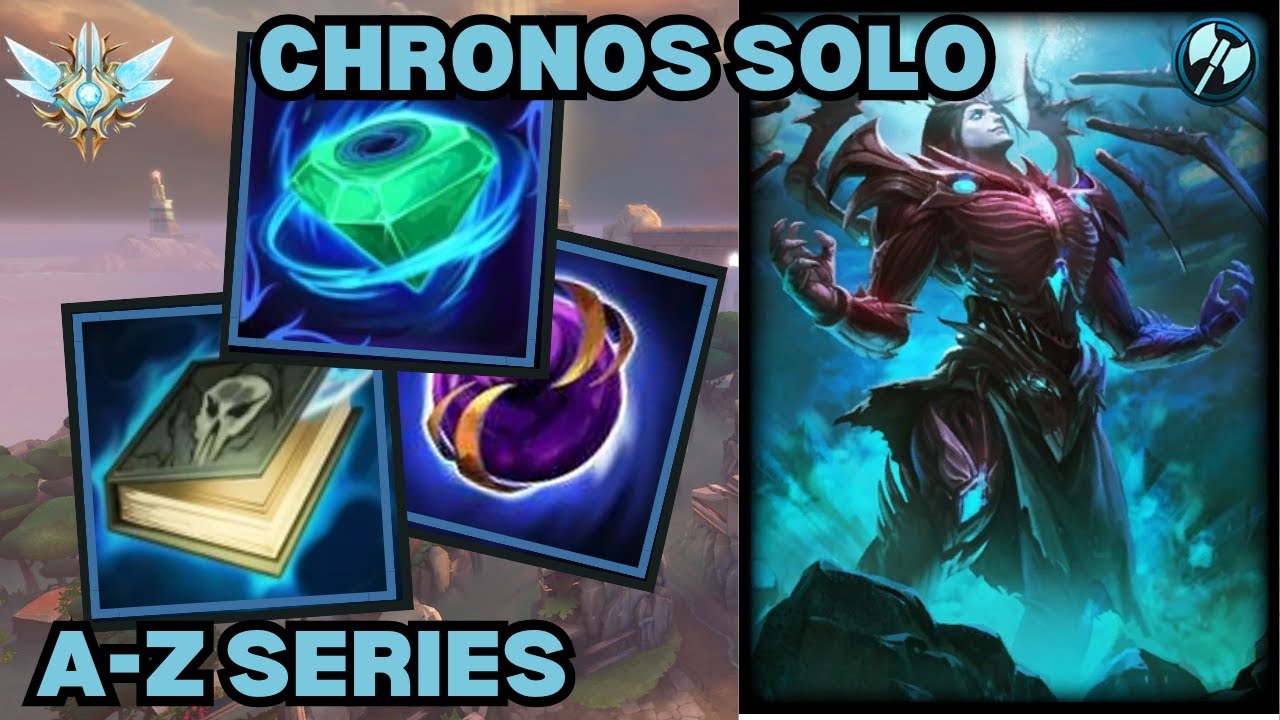 My Worst God? LETS SEE! - Chronos A-Z Grandmasters Solo Smite