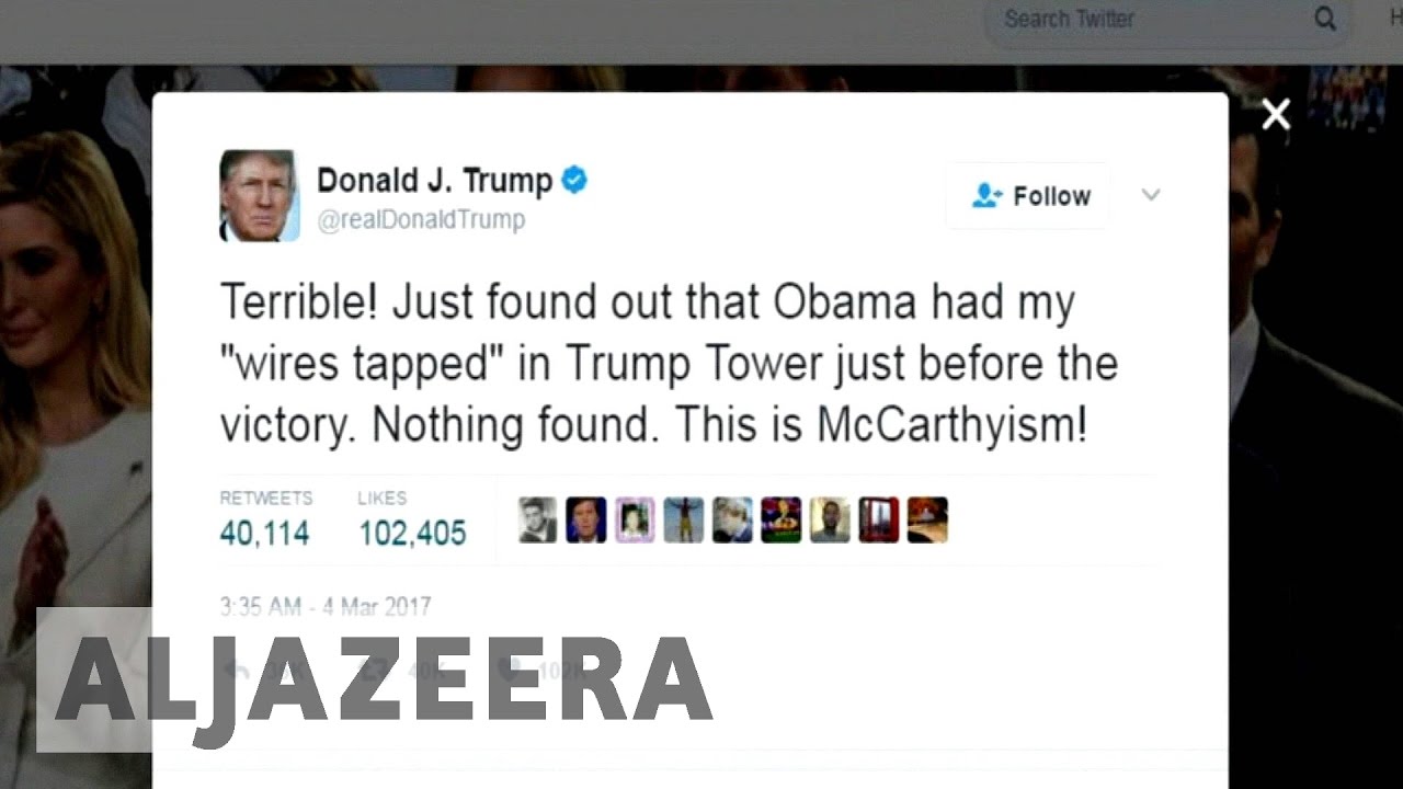 Trump seeks probe into his phone-tapping claim